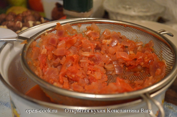 Томатный суп с сыром Дор-Блю от Константина Вагу