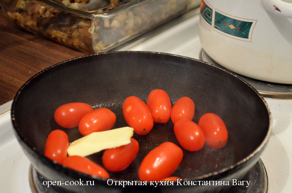 Томаты конфи или помидоры черри в карамели