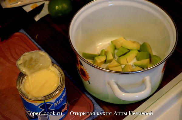 Домашнее мороженое с авокадо и лаймом от Константина Вагу