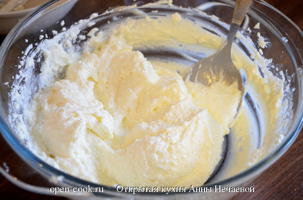 Мятный творожно-йогуртовый крем