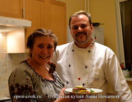 Константин Вагу на Открытой кухне Анны Нечаевой