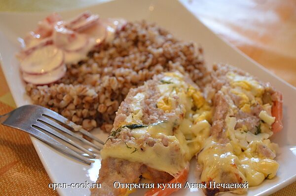 Мясной рулет