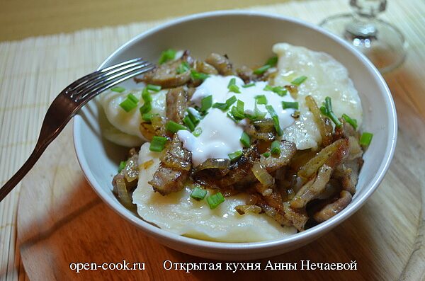Вареники с картошкой