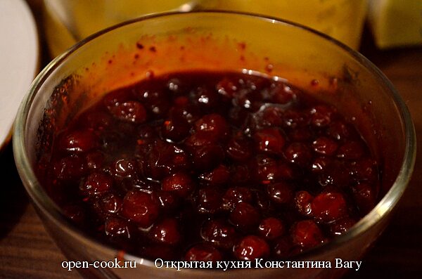 Клюквенный соус от Константина Вагу