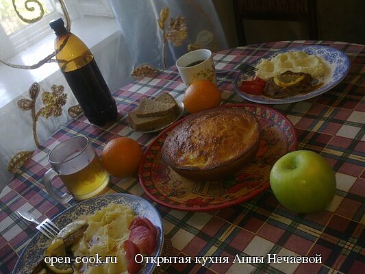 Свиные отбивные с апельсиновым соусом