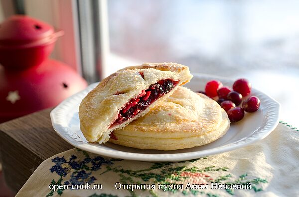 Пирожки с клюквой