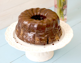 Шоколадный кекс. Chocolate Sour Cream Bundt Cake