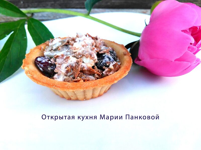 Салат из печени