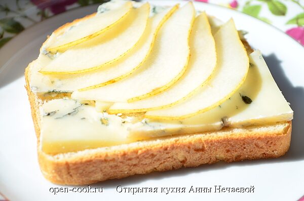 Тосты с Горгонзолой